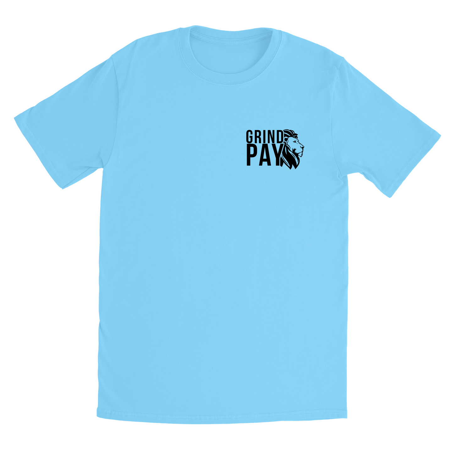 Feed Your Focus Sky Blue Fitted Tee