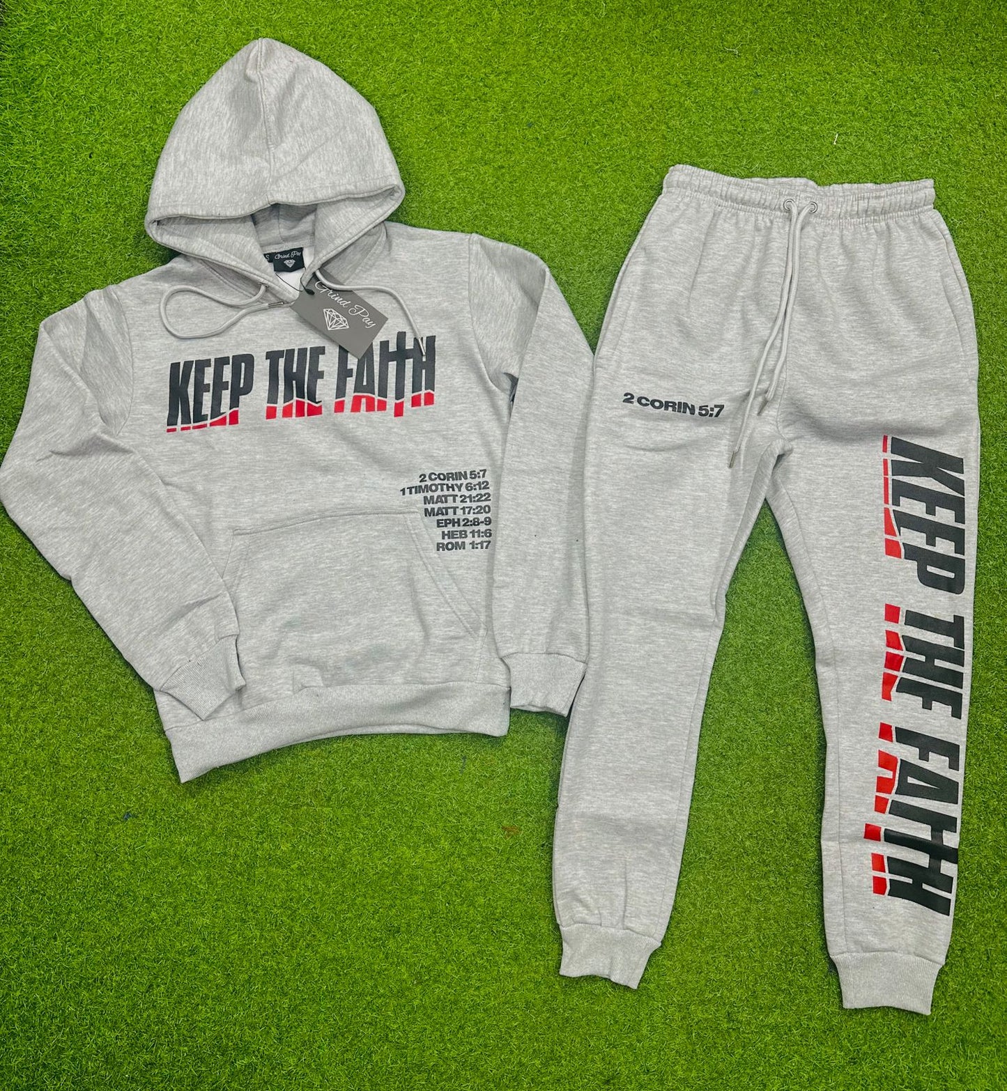 Keep The Faith Jogger Sets