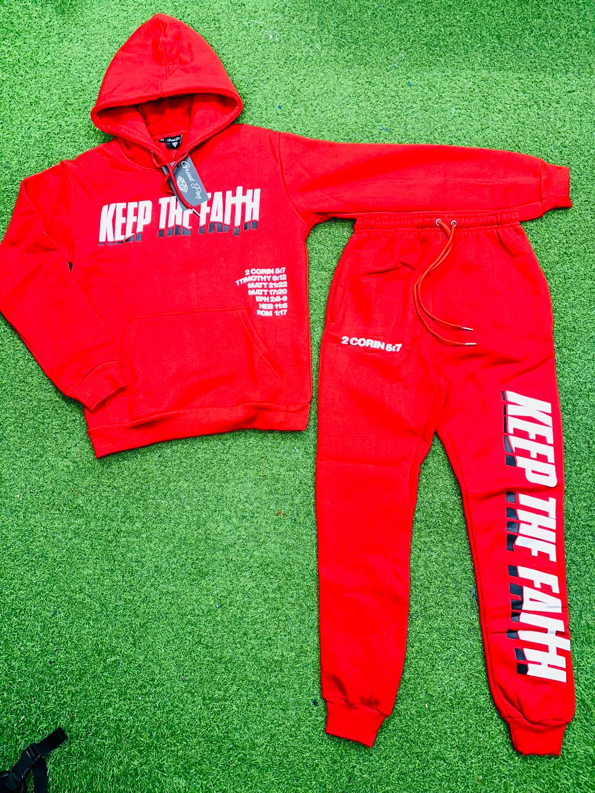 Keep The Faith Jogger Sets