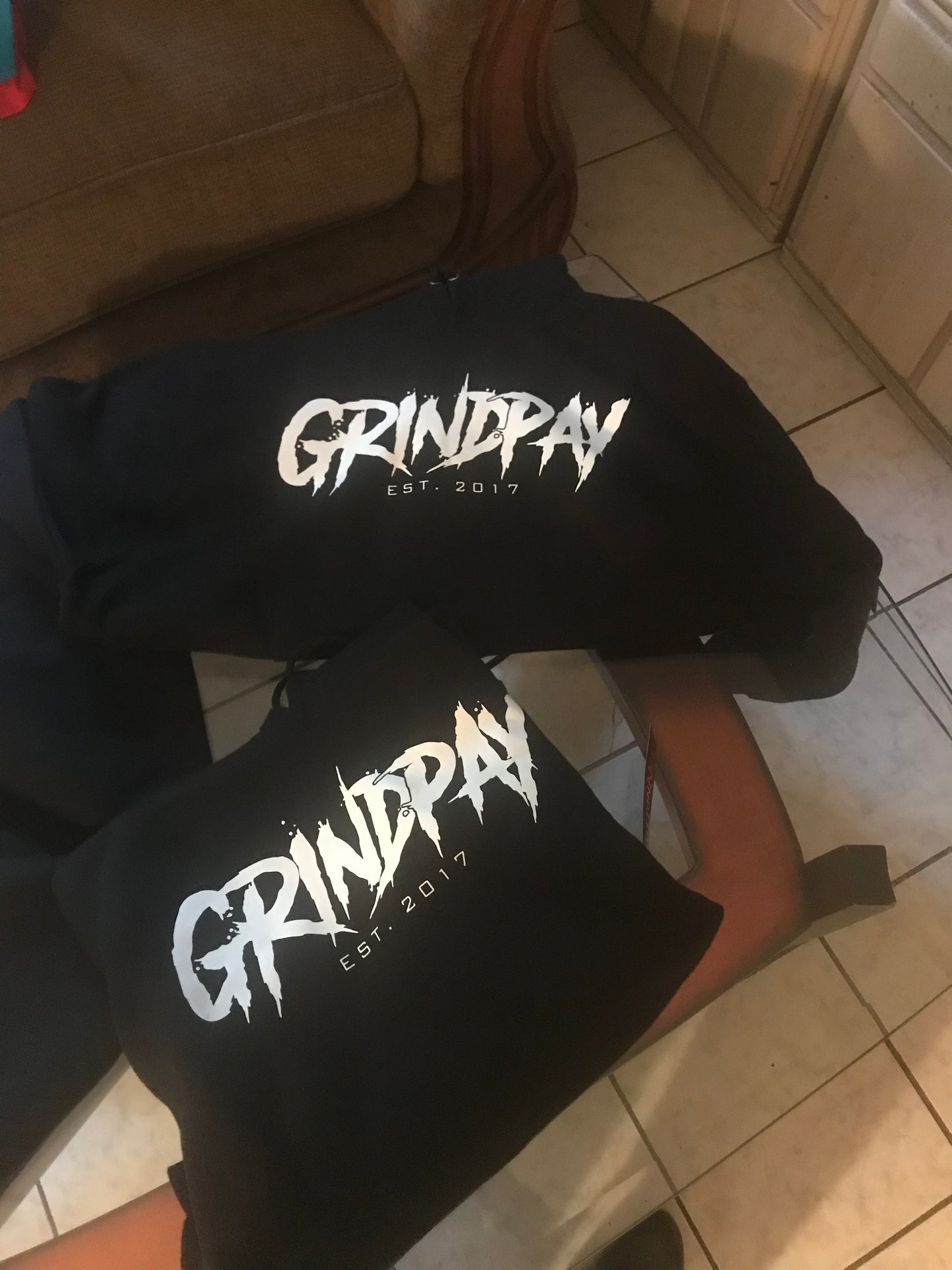 Classic Black Grindpay Hoodie