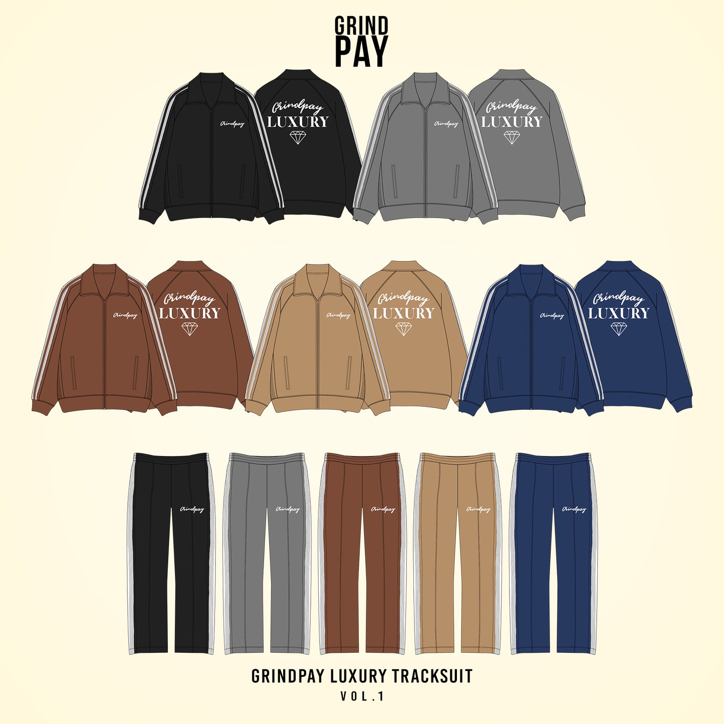 Grindpay Luxury TrackSuits