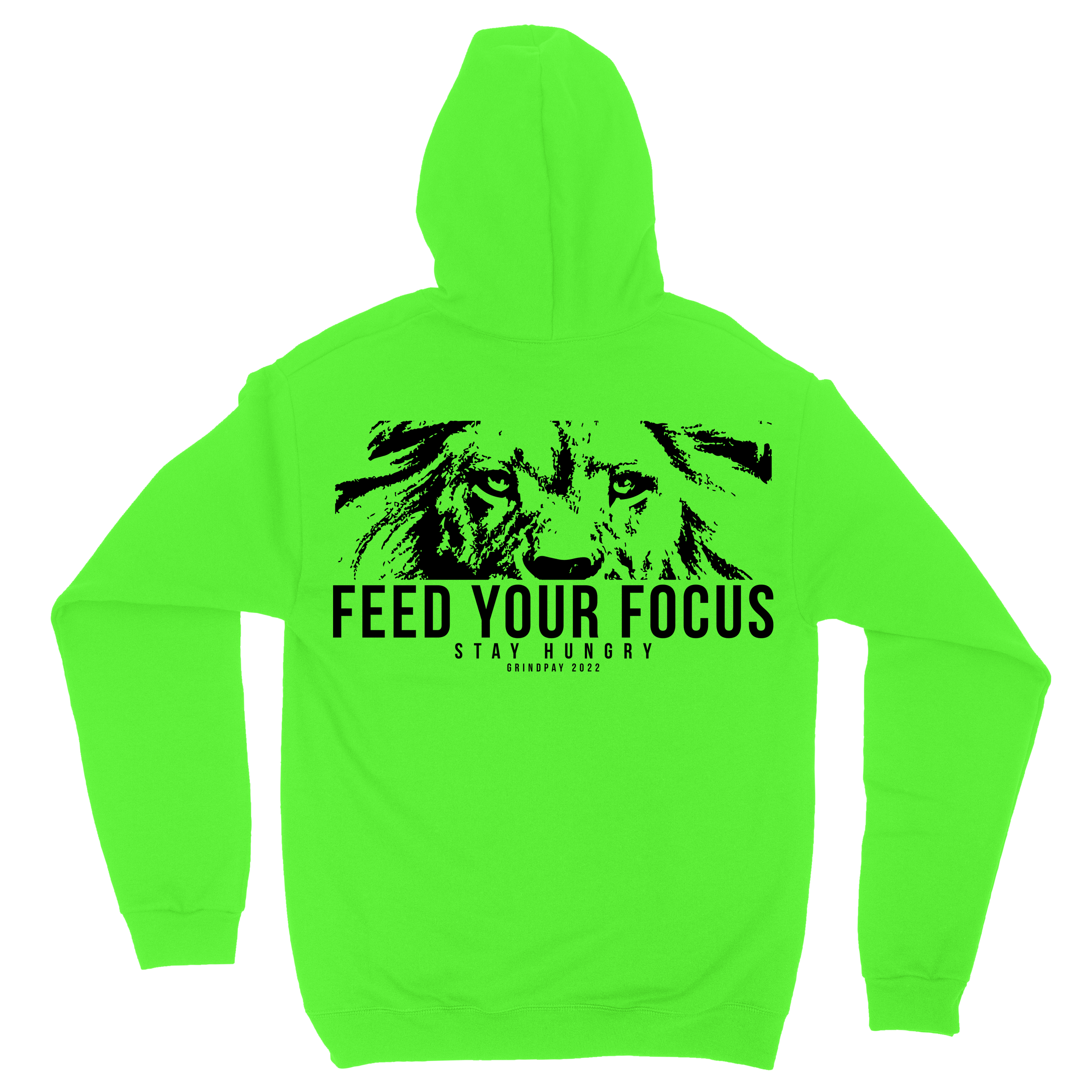 Feed Your Focus Green Hoodie