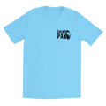 Feed Your Focus Sky Blue Fitted Tee