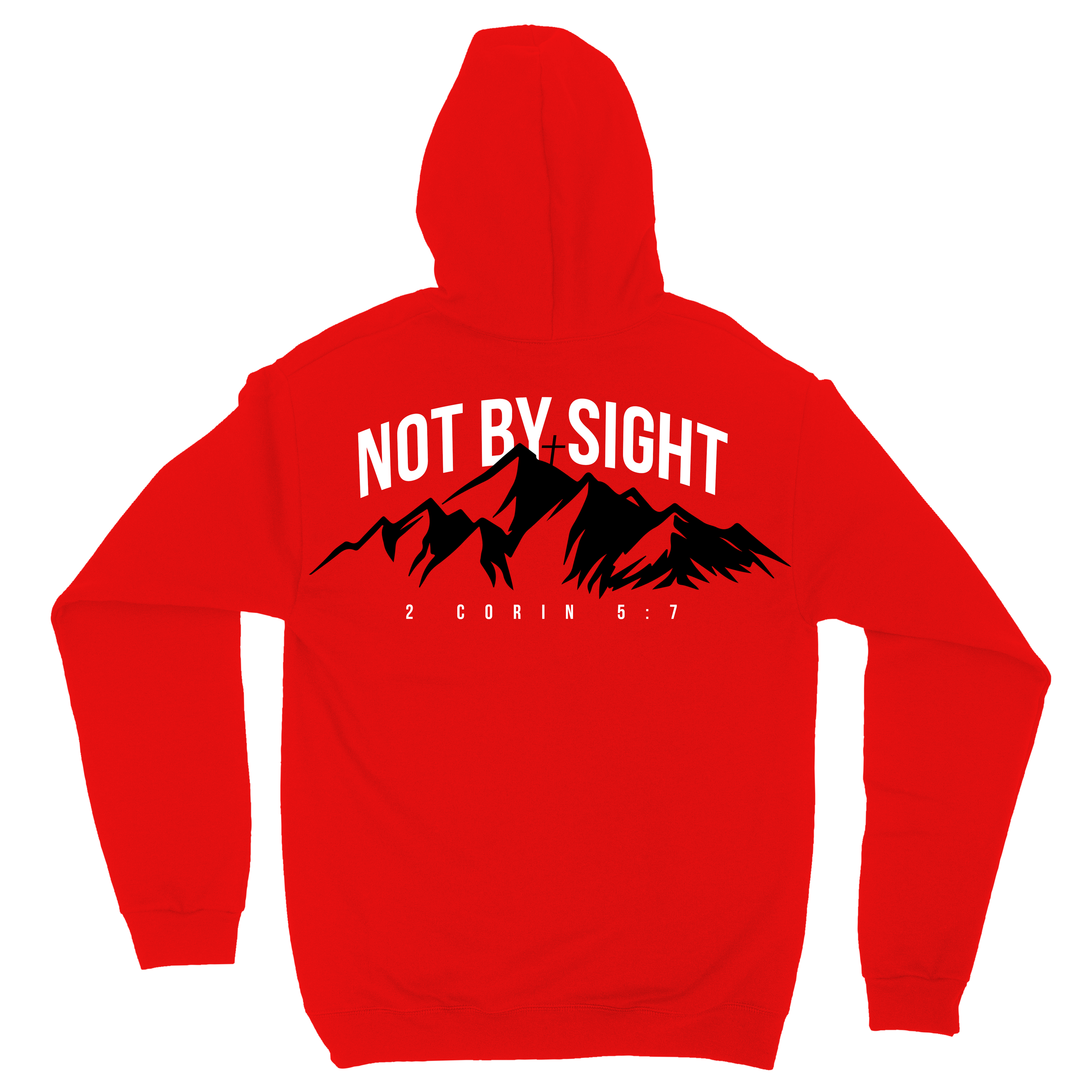 Red Keep The Faith Hoodie
